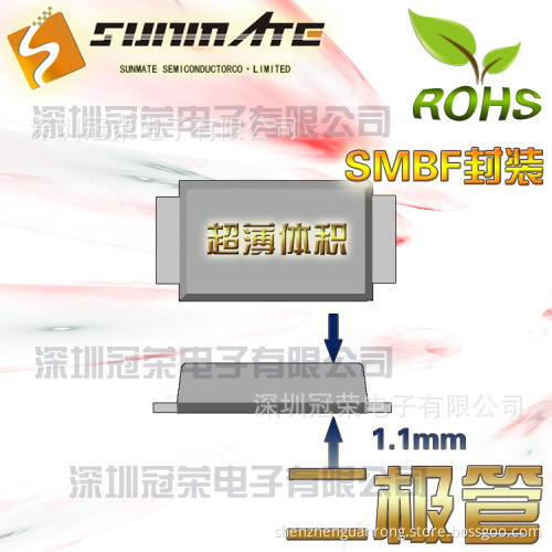 S2MF  Rectifier DIODES SMBF SUNMATE BRAND 2.0A 1000V Superia